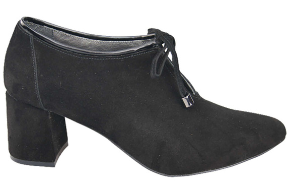 Women's shoes Low shoes Natural leather velor 183 ElitaBut