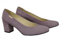 Women's Shoes Pumps Natural Leather Suede 125 ElitaBut