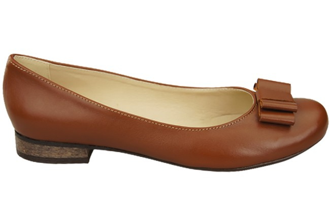 Women's Ballerinas Shoes Natural Leather 702 ElitaBut