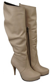 Footwear Women's boots Platform Natural Leather 120 ElitaBut