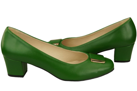 Women's shoes Pumps Natural leather 187 ElitaBut