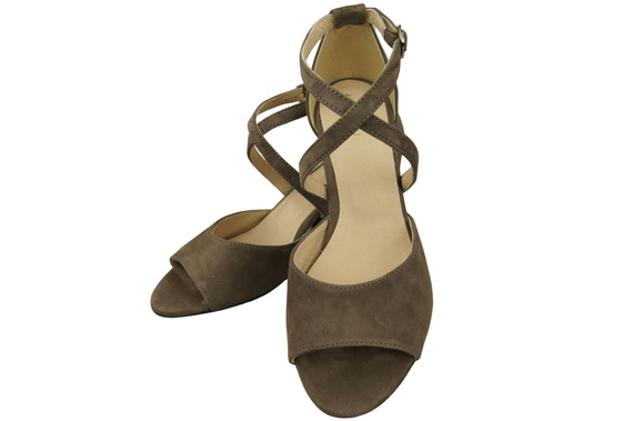 Women's shoes Sandals natural leather Suede 111 ElitaBut