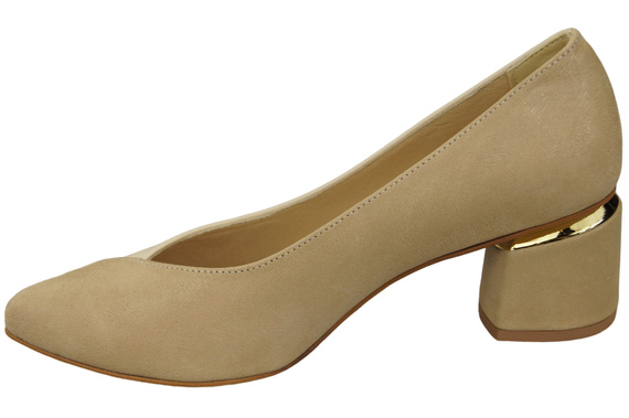 Women's shoes Pumps Natural leather 191 ElitaBut