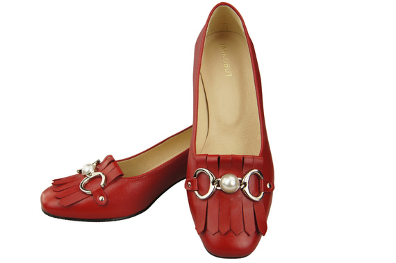 Women's shoes Pumps Natural leather 195 ElitaBut