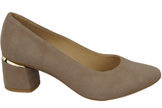 Women's footwear Women's pumps Suede leather 143 ElitaBut