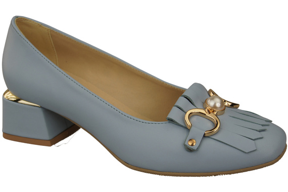 Women's shoes Pumps Natural leather 195 ElitaBut
