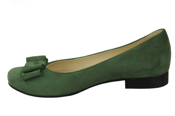 Women's Shoes Ballerinas natural leather Suede 126 ElitaBut