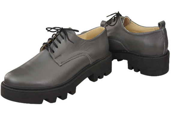 Women's shoes Lace-up leather Natural 180 ElitaBut