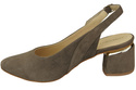 Women's Sandals in Natural Suede Leather - Elegance and Comfort 196 Z ElitaBut