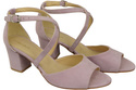 Women's shoes Sandals natural leather Suede 111 ElitaBut