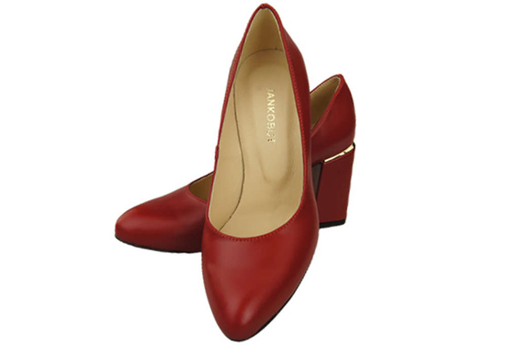 Women's shoes Pumps Natural leather 179 ElitaBut