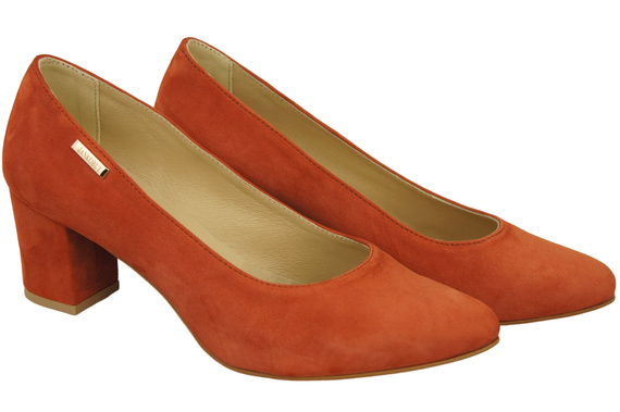 Women's Shoes Pumps Natural Leather Suede 106 ElitaBut