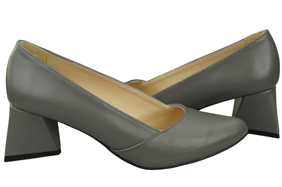 Women’s Pumps Genuine Leather Pointed Toe Heel ElitaBut 221