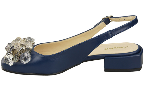 Women's Shoes Sandals with Crystals Natural Leather 215 ElitaBut