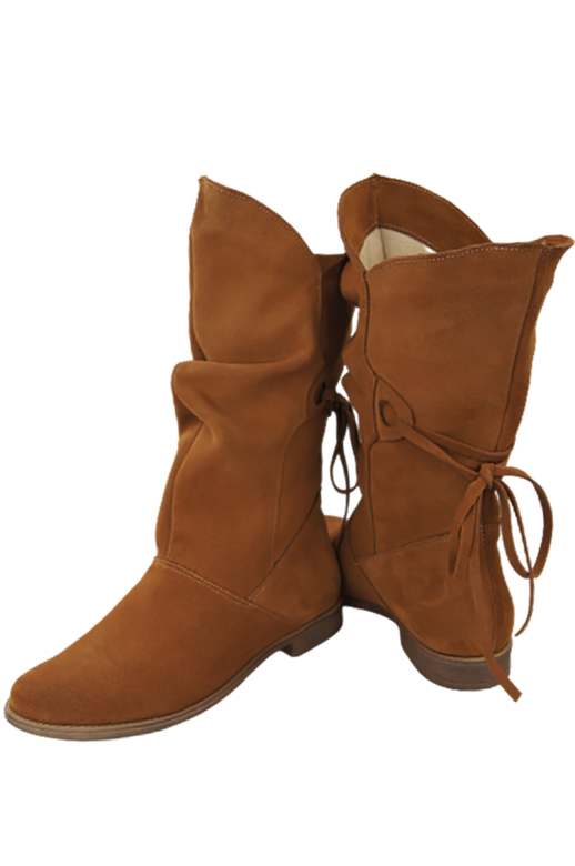 Shoes Women's boots Winter natural leather velor 999 Z ElitaBut