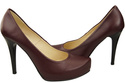 Women's shoes Pumps High heels natural leather 205 ElitaBut