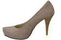 Women's shoes Pumps Natural leather Suede 644 ElitaBut