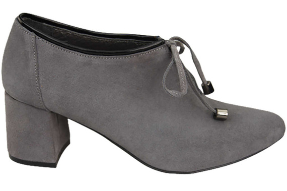 Women's shoes Low shoes Natural leather velor 183 ElitaBut