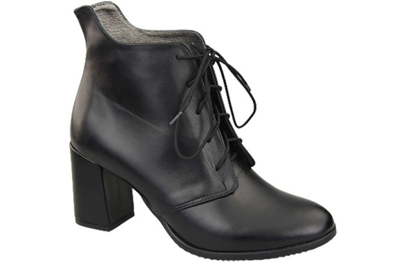 Shoes Boots for women Lace-up Winter natural leather 174 Z ElitaBut