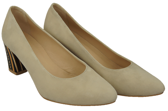 Women's footwear Women's pumps Suede leather 158 Z ElitaBut