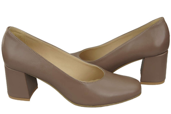 Women's shoes Pumps Natural leather 171 ElitaBut