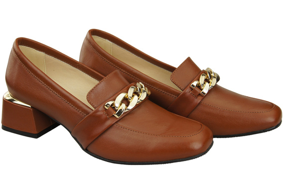 Women's shoes Pumps Natural leather 193 ElitaBut