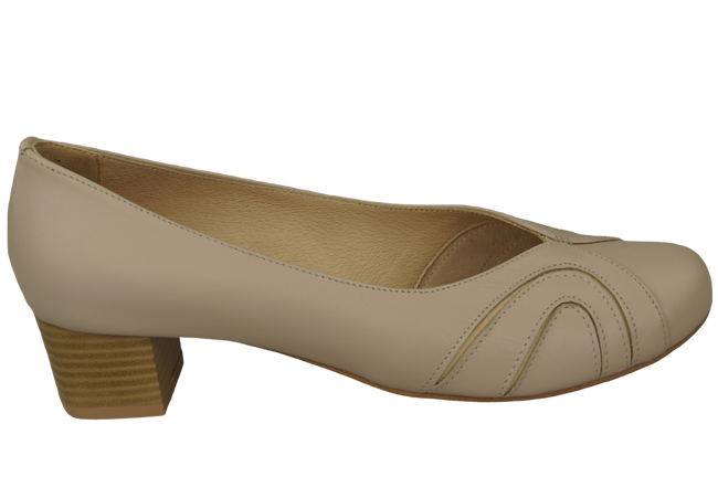 Women's shoes Pumps natural leather 786 ElitaBut