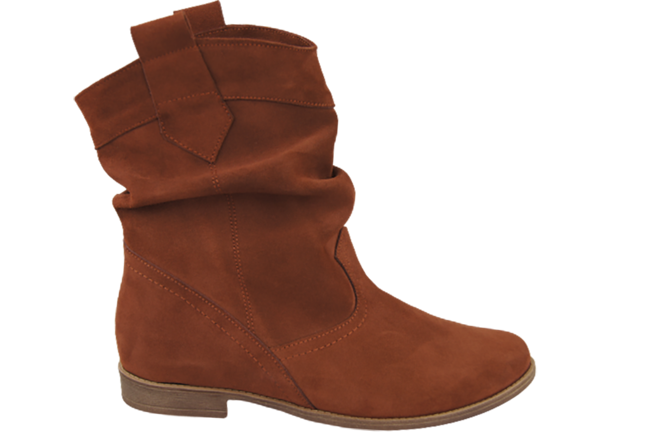 Shoes Women's boots Saszki Winter natural leather velor 117 Z ElitaBut