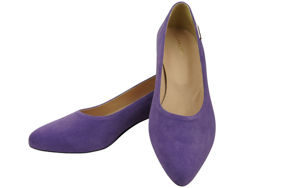 Comfortable Women's Shoes in Genuine Suede Leather 220 Z ElitaBut