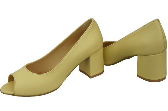 Women's Shoes PEEP TOE Natural leather 192 ElitaBut