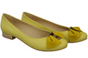 Women's Ballerinas Shoes Natural Leather 894 ElitaBut