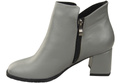 Women’s Ankle Boots ElitaBut 226 Genuine Leather, Insulated, Square Toe, Block Heel