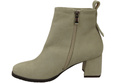 Women’s ankle boots in genuine suede leather, stable block heel, with zipper – 224 ElitaBut