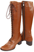 Shoes Women's boots Lace-up natural leather 595 ElitaBut