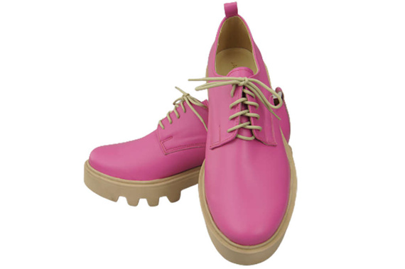 Women's shoes Lace-up leather Natural 180 ElitaBut