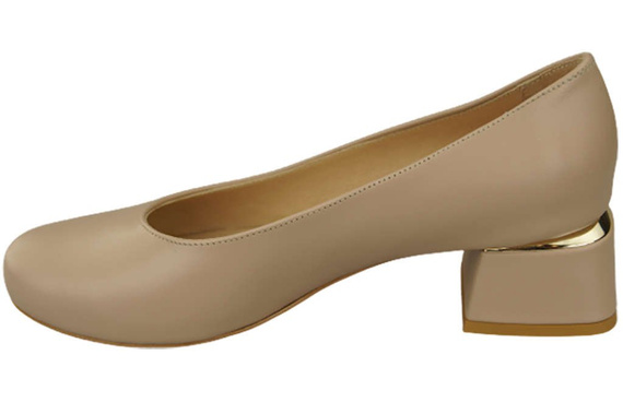 Women's shoes Pumps Natural leather 159 ElitaBut