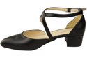 Women’s Leather Sandals  with Straps Low Heel 223 ElitaBut