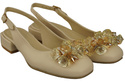 Women's Shoes Sandals with Crystals Natural Leather 215 ElitaBut