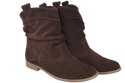 Shoes Women's boots Saszki Winter natural leather velor 117 Z ElitaBut