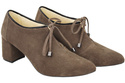 Women's shoes Low shoes Natural leather velor 183 ElitaBut