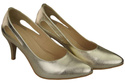 Women's shoes Pumps Natural leather 166 ElitaBut