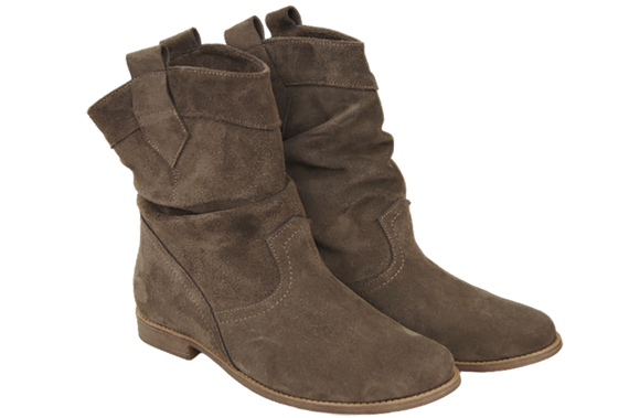Shoes Women's boots Saszki Winter natural leather velor 117 Z ElitaBut