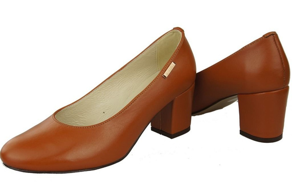 Women's Shoes Pumps Natural Grain Leather 125 ElitaBut