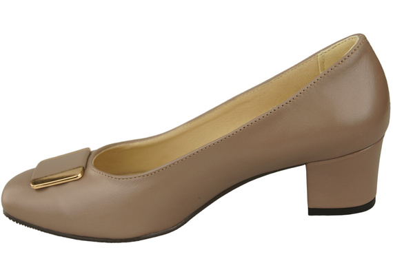 Women's shoes Pumps Natural leather 187 ElitaBut