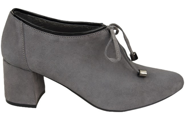 Women's shoes Low shoes Natural leather velor 183 ElitaBut