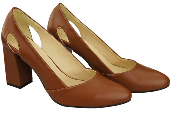 Women's shoes Pumps Natural leather 184 ElitaBut