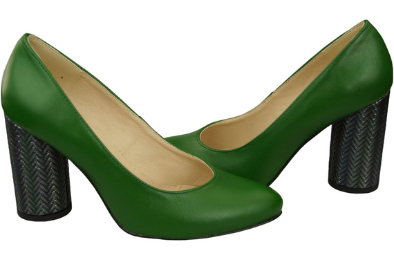 Women's shoes Pumps Natural leather 194 ElitaBut