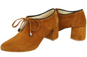 Women's shoes Low shoes Natural leather velor 183 ElitaBut