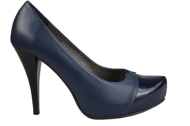 Women's shoes natural leather Black 897 ElitaBut