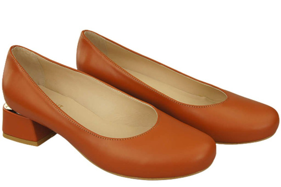 Women's shoes Pumps Natural leather 159 ElitaBut